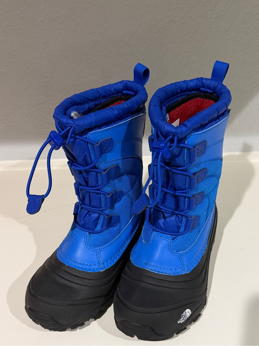 The North Face Kids Blue and Black Waterproof Snow Boots